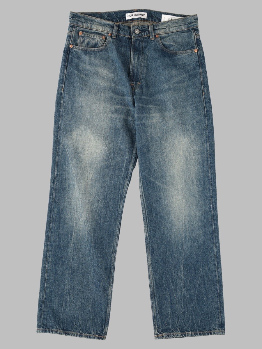 Our Legacy Jeans Third Cut In Denim Di Cotone