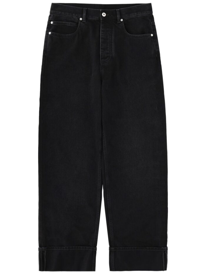bottega veneta jeans with folded hem Bottega Veneta JEANS WITH FOLDED HEM