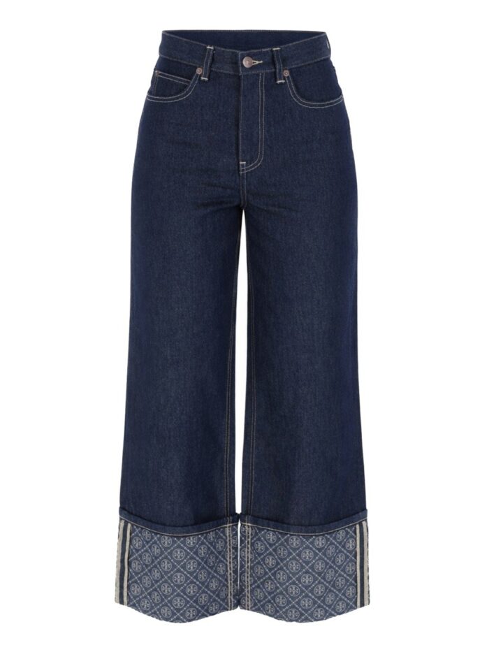 Tory Burch Jeans With Lapels