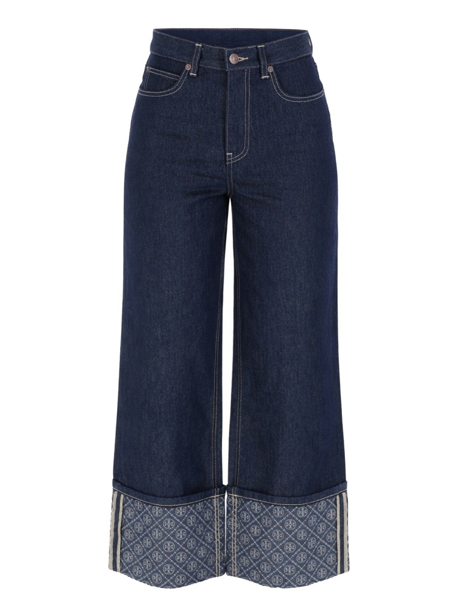 Tory Burch Jeans With Lapels