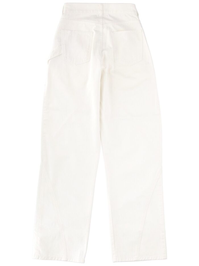 Jw Anderson Jeans With Logo Patch