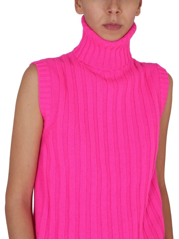 JEJIA SLEEVELESS TURTLENECK SWEATER