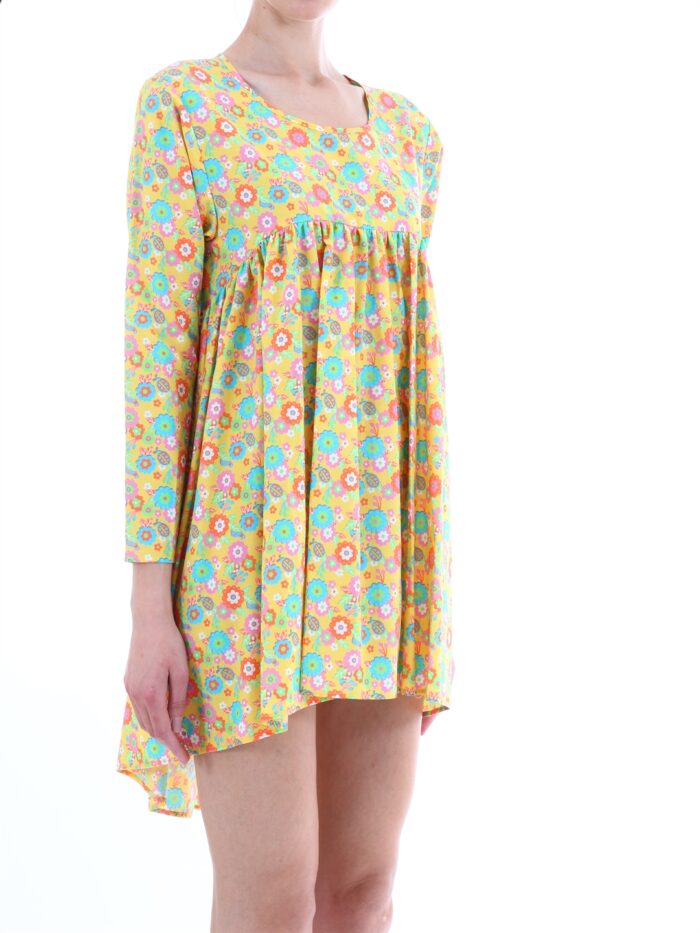 Jeremy Scott Yellow floral dress