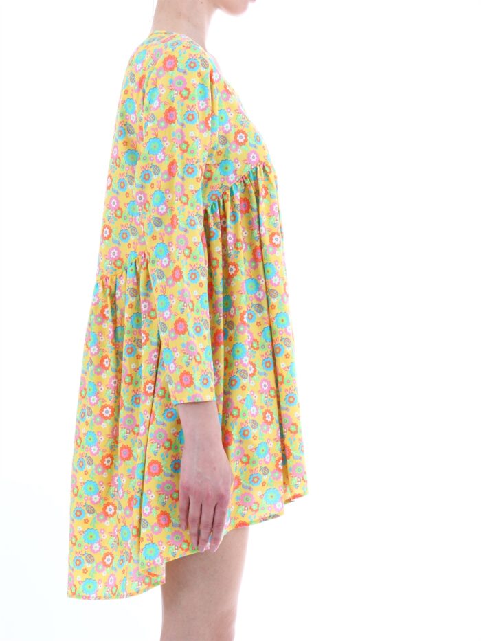 Jeremy Scott Yellow floral dress