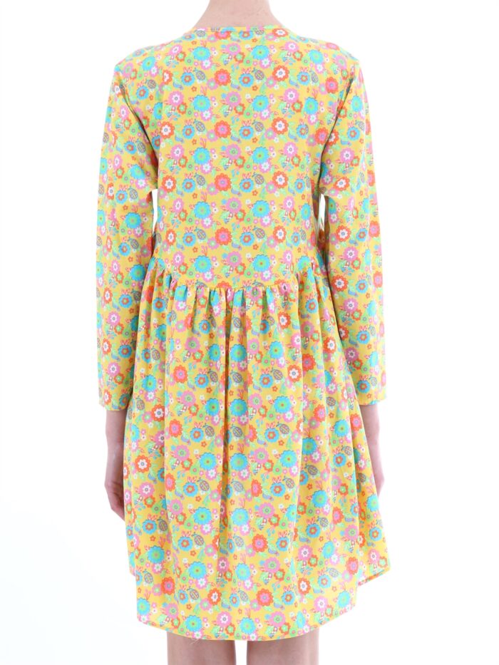 Jeremy Scott Yellow floral dress