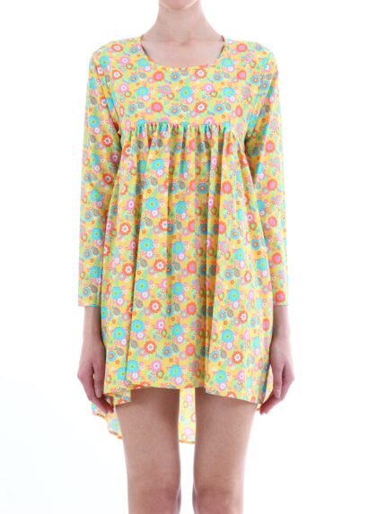 Jeremy Scott Yellow floral dress
