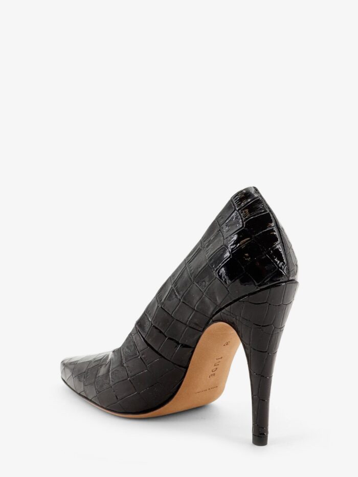 JUDE Jerry Leather Décolleté With Croco Print