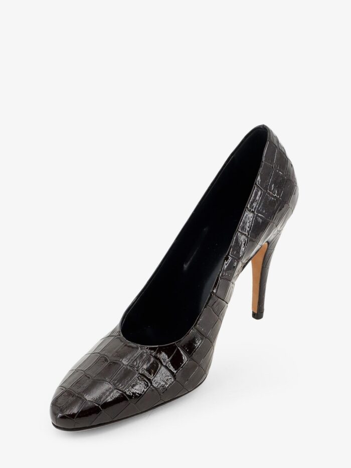 JUDE Jerry Leather Décolleté With Croco Print