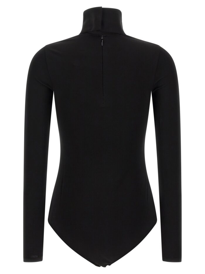 COURREGES 'Jersey Mockneck' Bodysuit