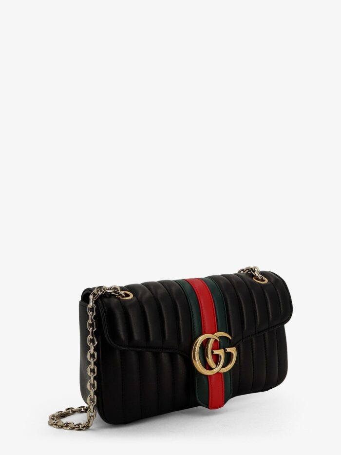 Gucci Jetset GG Marmon Leather Shoulder Bag