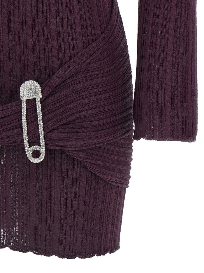GIUSEPPE DI MORABITO Jewel Brooch Dress