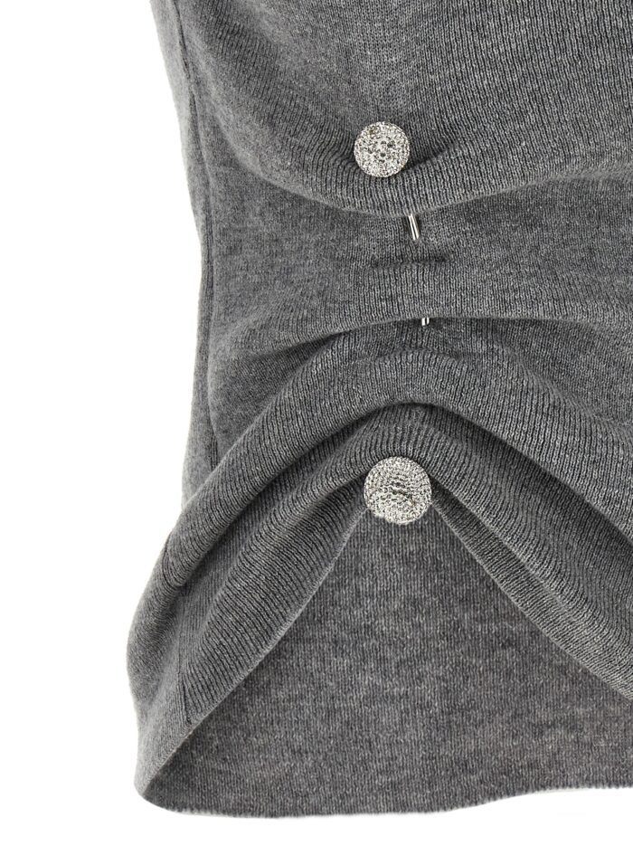 GIUSEPPE DI MORABITO Jewel Brooch Top
