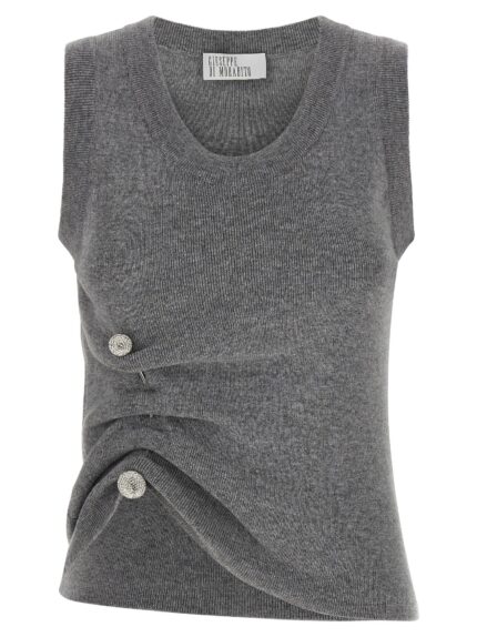 GIUSEPPE DI MORABITO Jewel Brooch Top