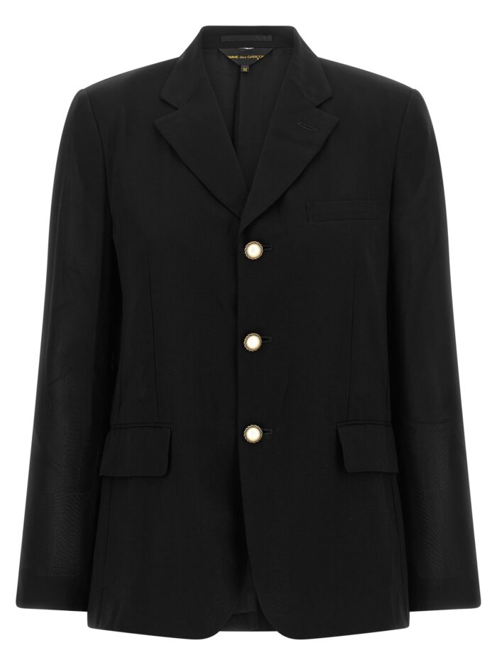 comme des garÇons jewel buttons blazer COMME DES GARÇONS Jewel Buttons Blazer