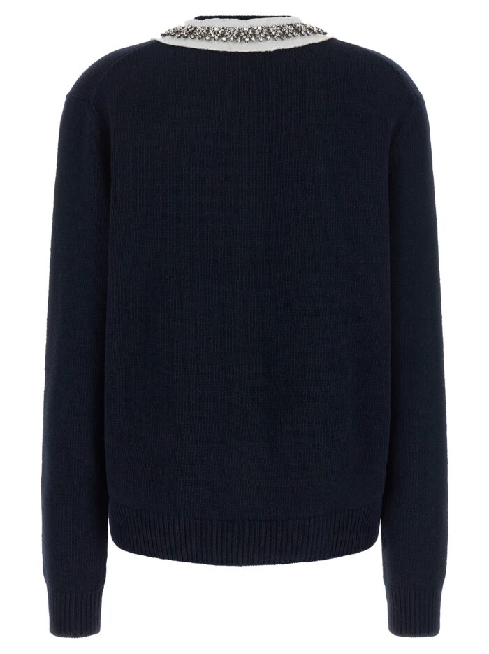 PRADA Jewel Collar Cardigan