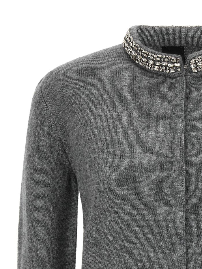 Pinko Jewel Collar Cardigan