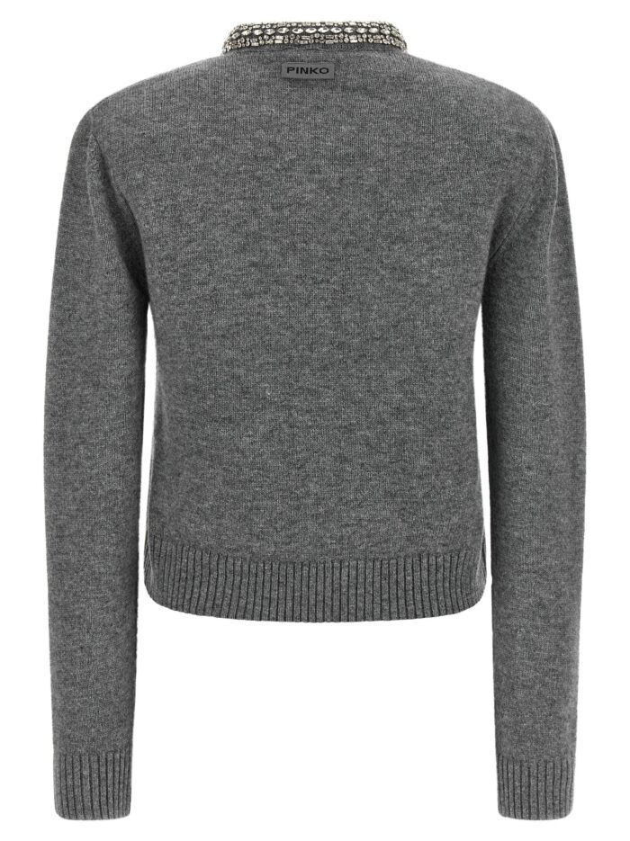 Pinko Jewel Collar Cardigan
