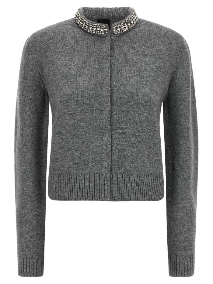 pinko jewel collar cardigan Pinko Jewel Collar Cardigan