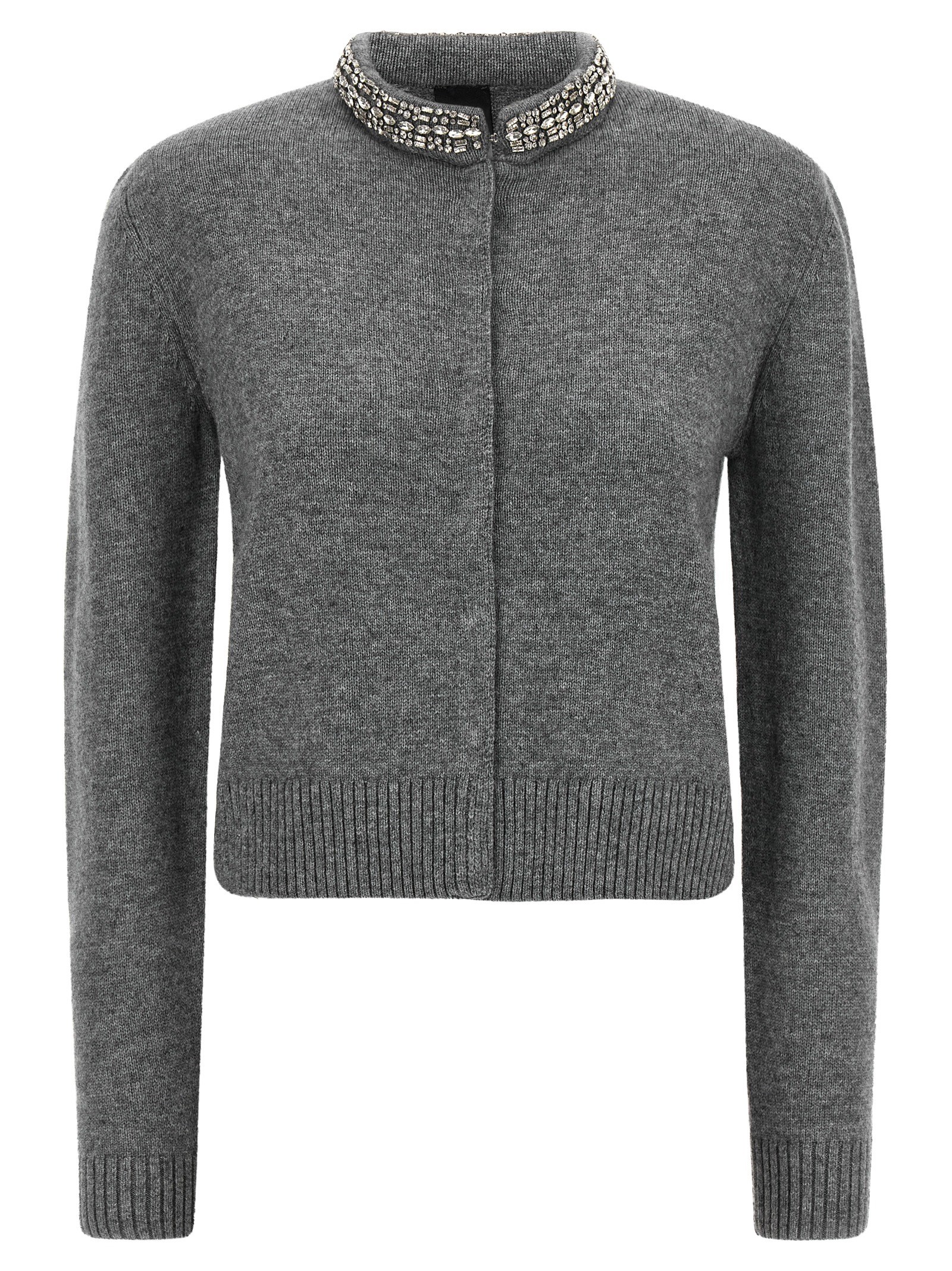 Pinko Jewel Collar Cardigan
