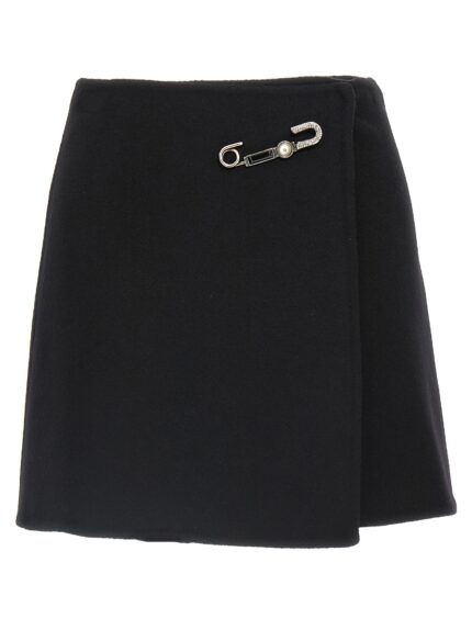 ERMANNO SCERVINO Jewel Pin Skirt