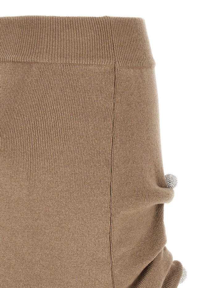 GIUSEPPE DI MORABITO Jewel Pin Skirt
