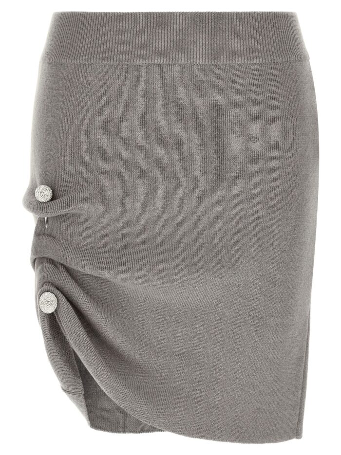 GIUSEPPE DI MORABITO Jewel Pin Skirt