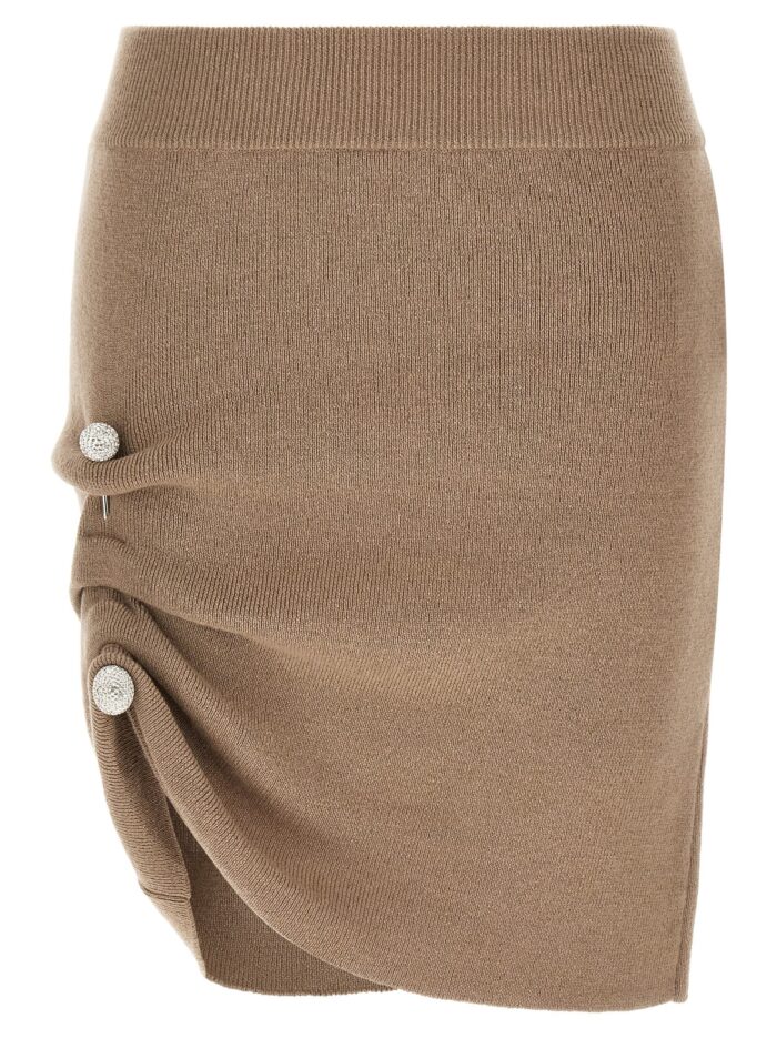 GIUSEPPE DI MORABITO Jewel Pin Skirt