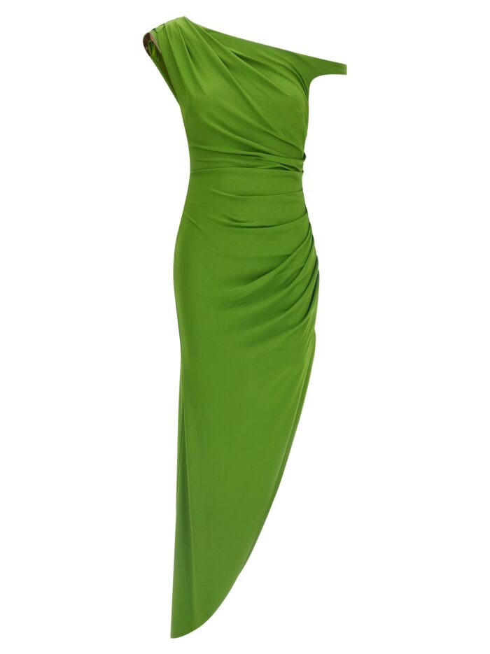 elisabetta franchi jewel shoulder dress Elisabetta Franchi Jewel Shoulder Dress