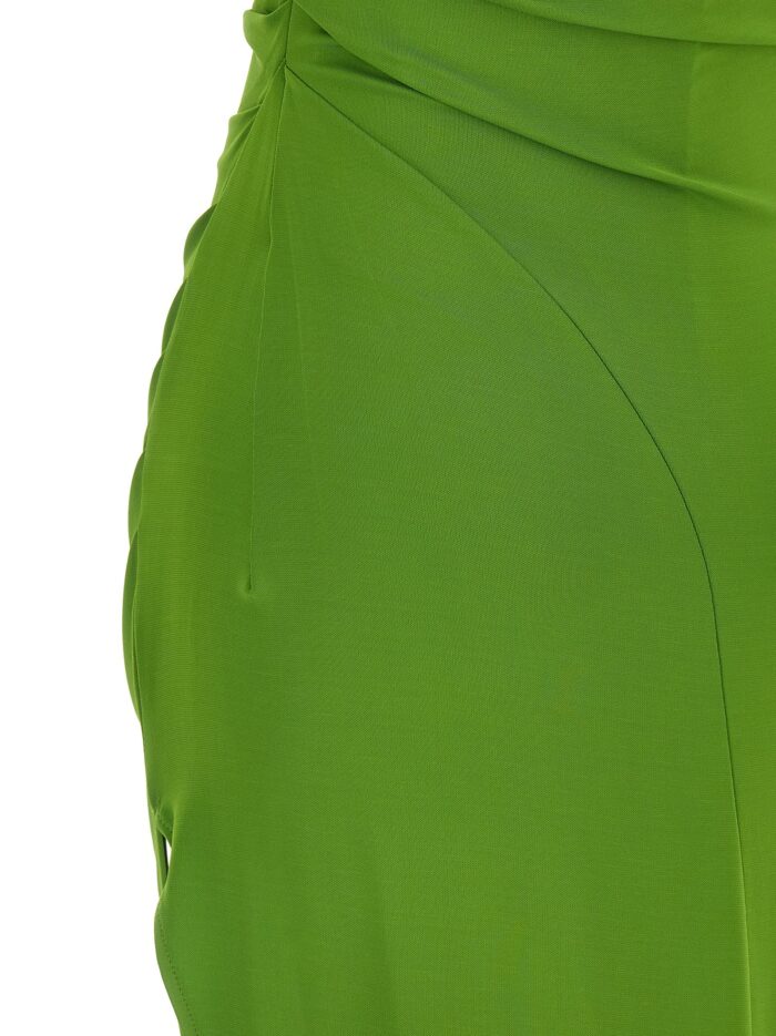 Elisabetta Franchi Jewel Shoulder Dress