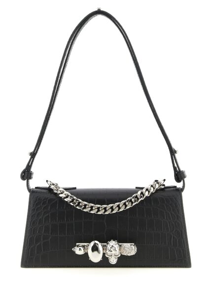 MCQUEEN 'Jewelled' Mini Shoulder Bag