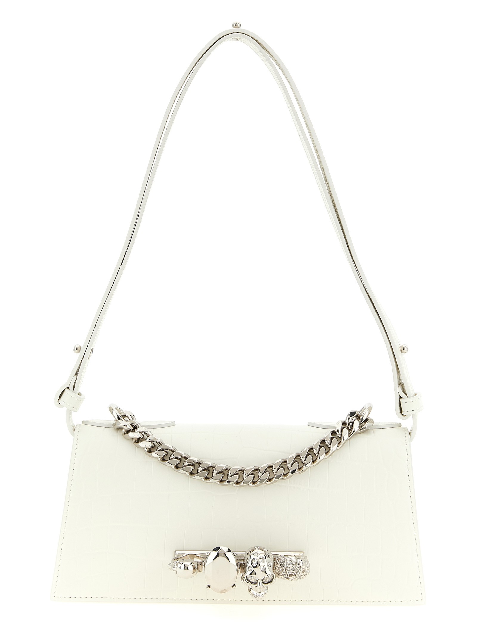 MCQUEEN 'Jewelled' Mini Shoulder Bag