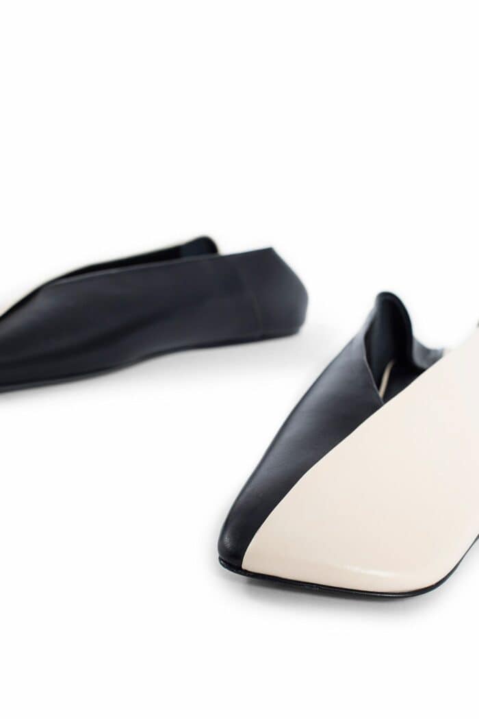 JIL SANDER Bicolor Ballerinas