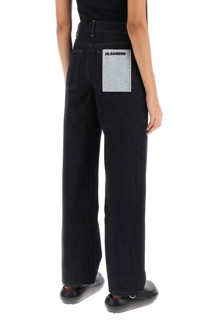 JIL SANDER Brushed-back Jeans