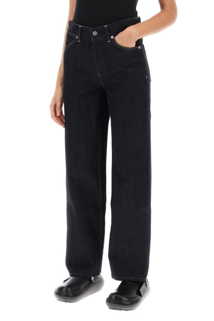 JIL SANDER Brushed-back Jeans