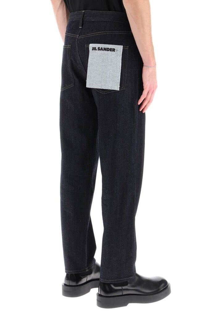 Jil Sander Brushed-back Straight Jeans