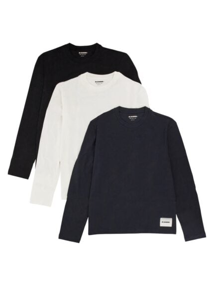 JIL SANDER CONFEZIONE DA TRE T-SHIRT