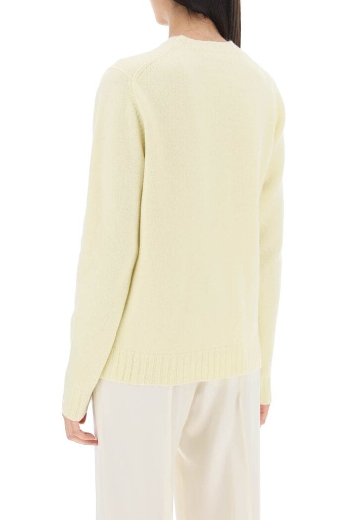 Jil Sander Crew-neck Sweater In Wool