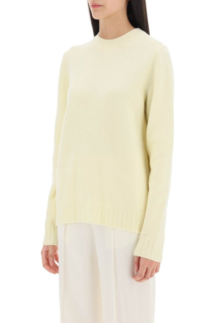 Jil Sander Crew-neck Sweater In Wool