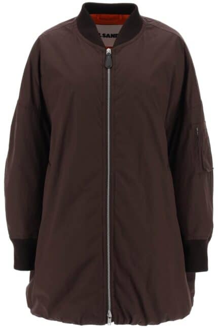 JIL SANDER Down-padded Maxi Bomber Jacket