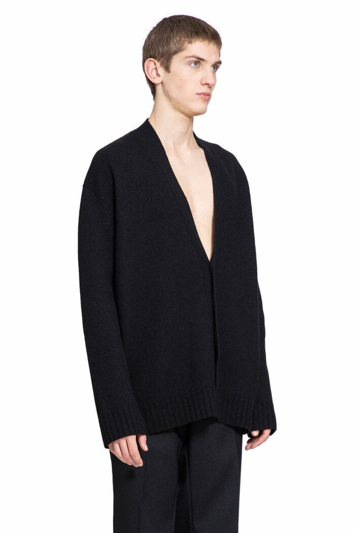 JIL SANDER Fine Boiled Wool Cardigan