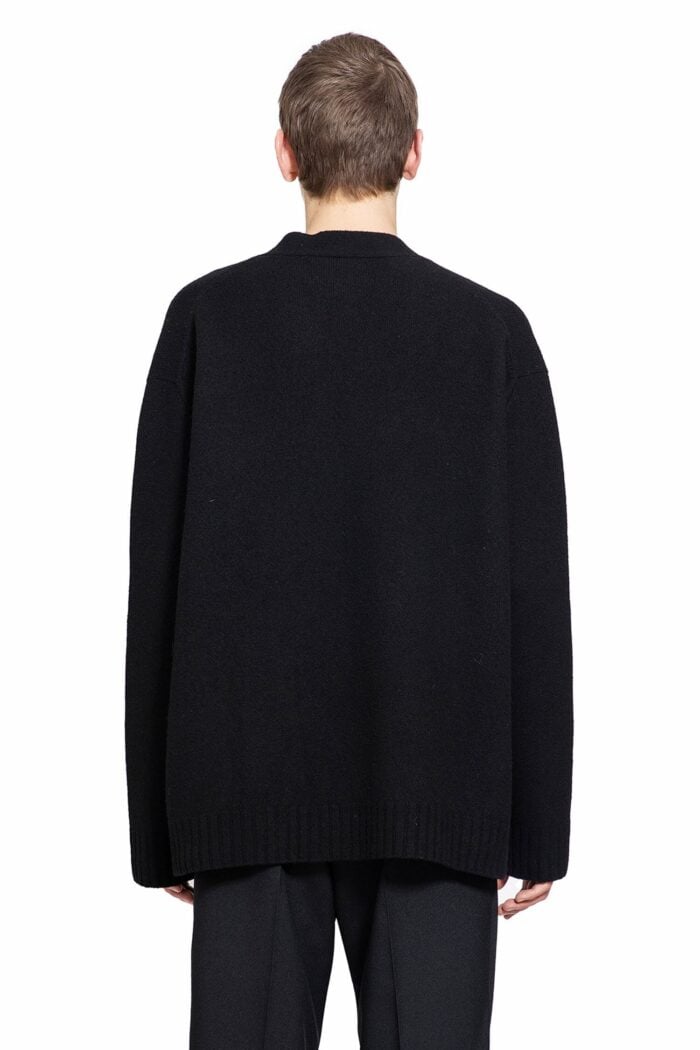 JIL SANDER Fine Boiled Wool Cardigan