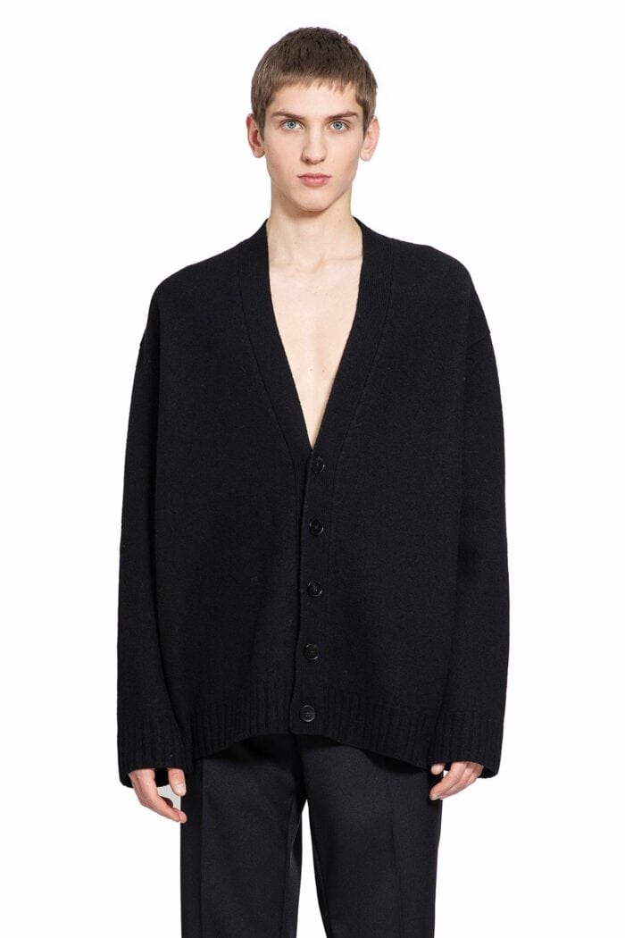 JIL SANDER Fine Boiled Wool Cardigan