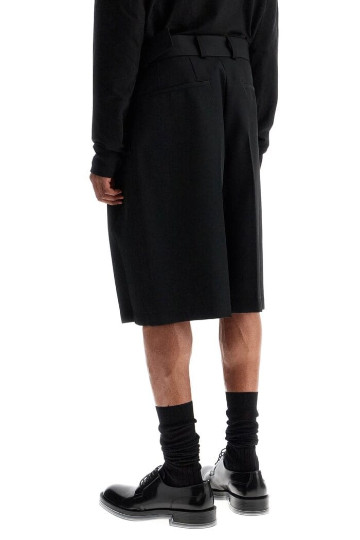 JIL SANDER Gabardine Bermuda Shorts