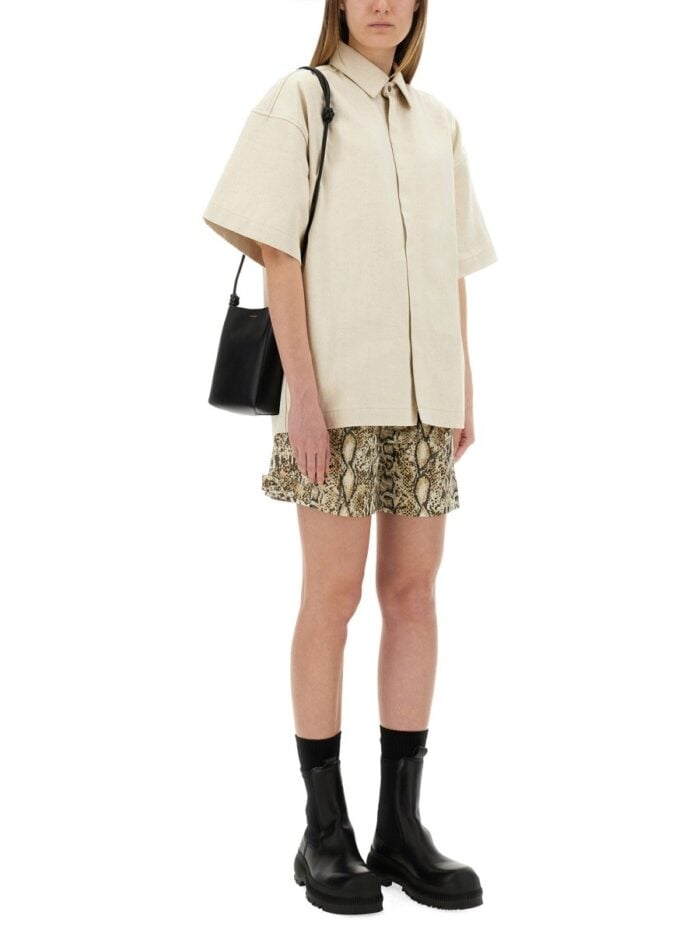 JIL SANDER HEAVY COTTON SHIRT
