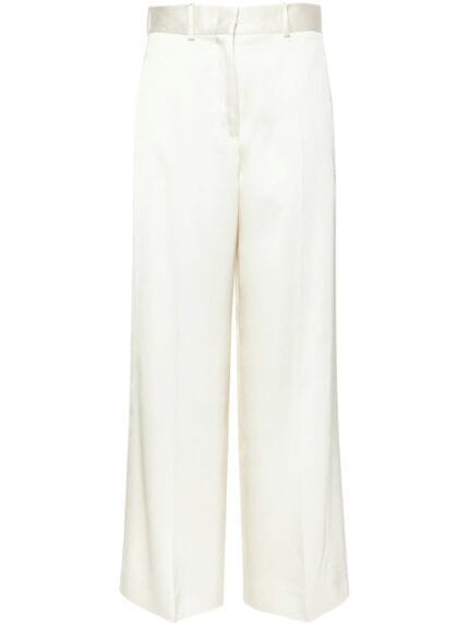 JIL SANDER High-rise Twill Trousers