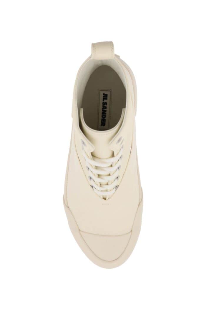 Jil Sander High-top Leather Sneakers