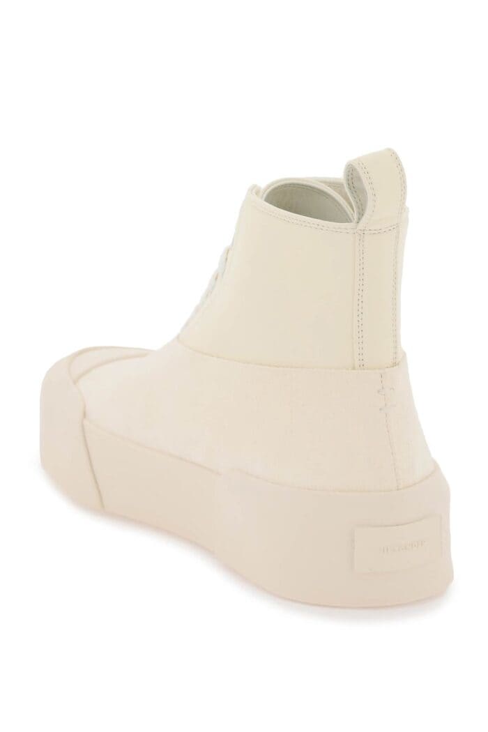 Jil Sander High-top Leather Sneakers