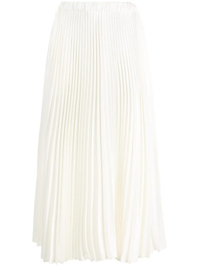 JIL SANDER High-waist Midi Skirt