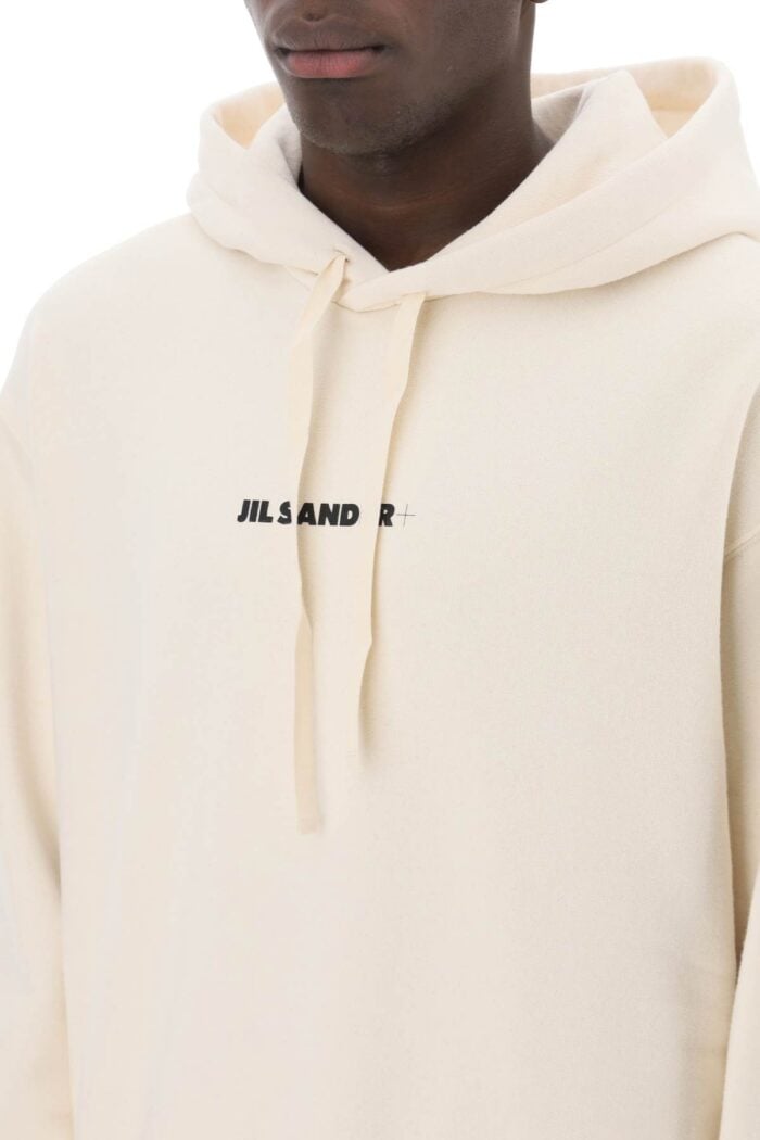 JIL SANDER Hoodie With Logo Print