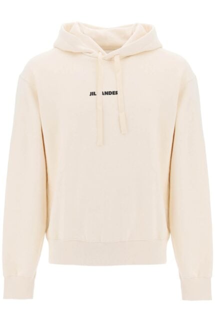 JIL SANDER Hoodie With Logo Print